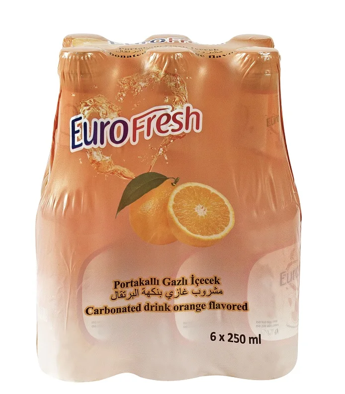 
Orange Flavored Sparkling Drink 250 Ml. 