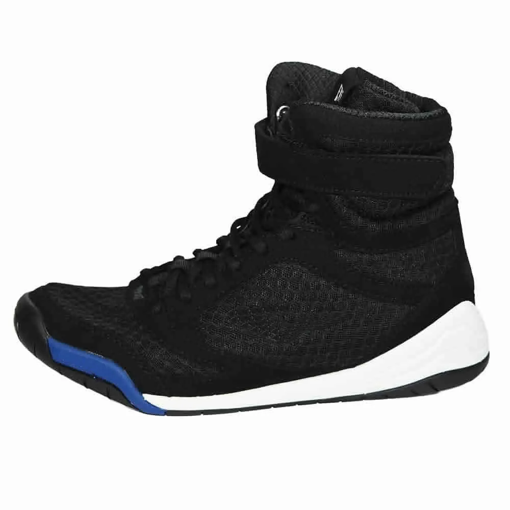 New 2021 Wholesale Professional High Top Sport Boots Black Boxing Shoes For Men