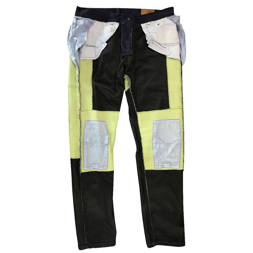 2 слоя мульти функциональный джинсы с фирменными устойчивость к истиранию и порезов усиленный материал подкладки