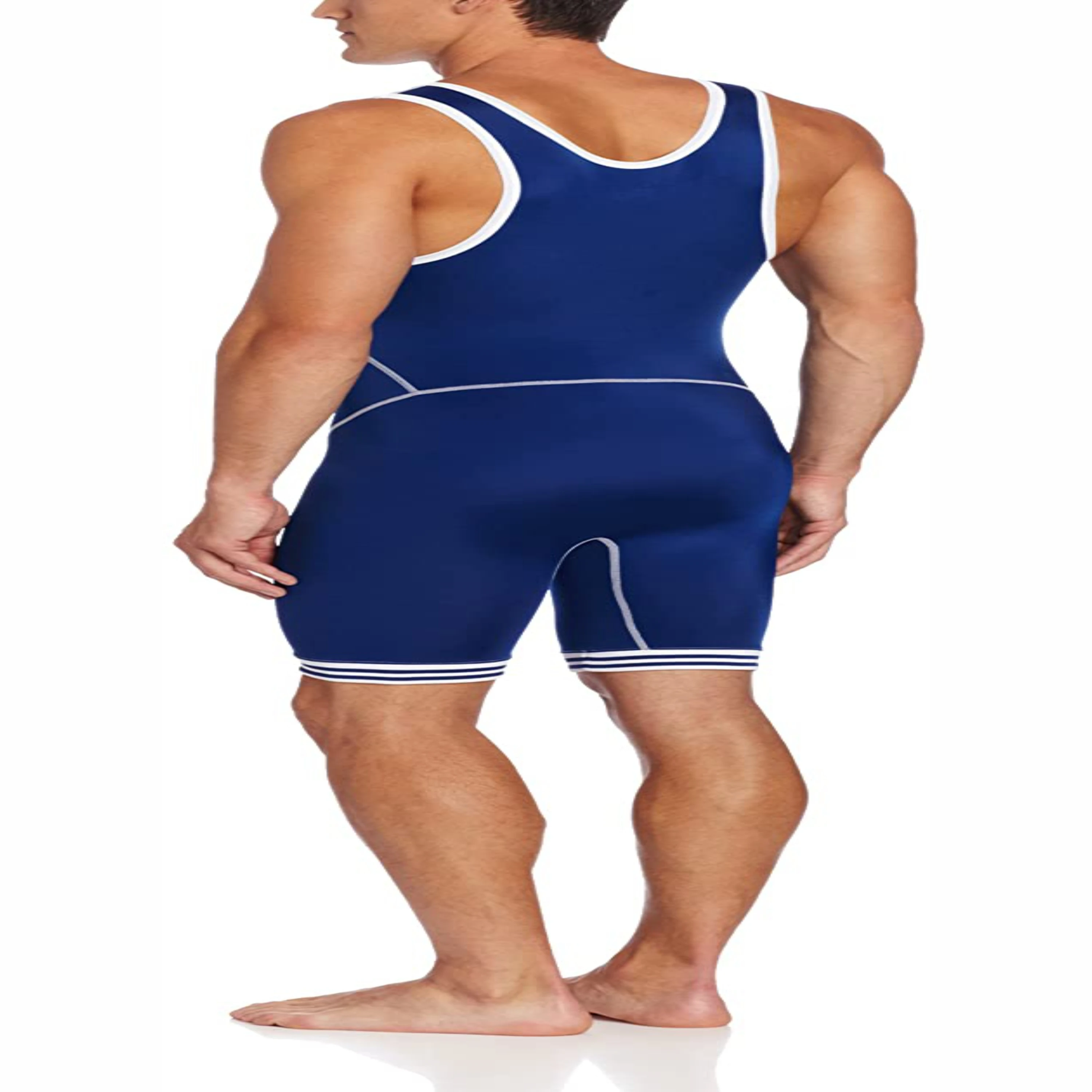 Custom Print Logo Jogger Singlet Fitted Muscle tank top Workout Bodybuilding Stringer Vest Sleeveless Gym Singlet Men