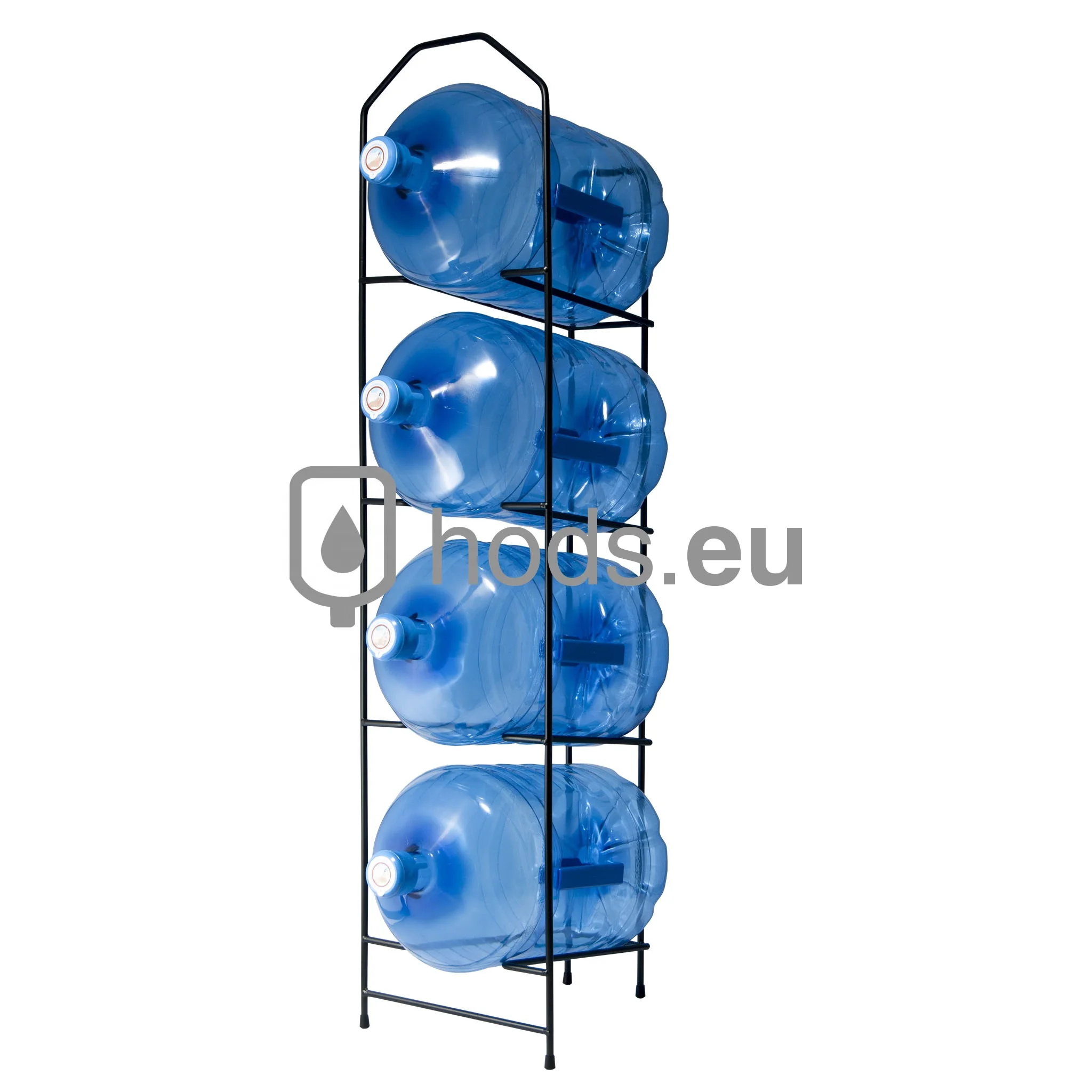 Metallic Water Bottle Storage Rack for 5 Gallon bottles from 11.8 liters to 20 liters