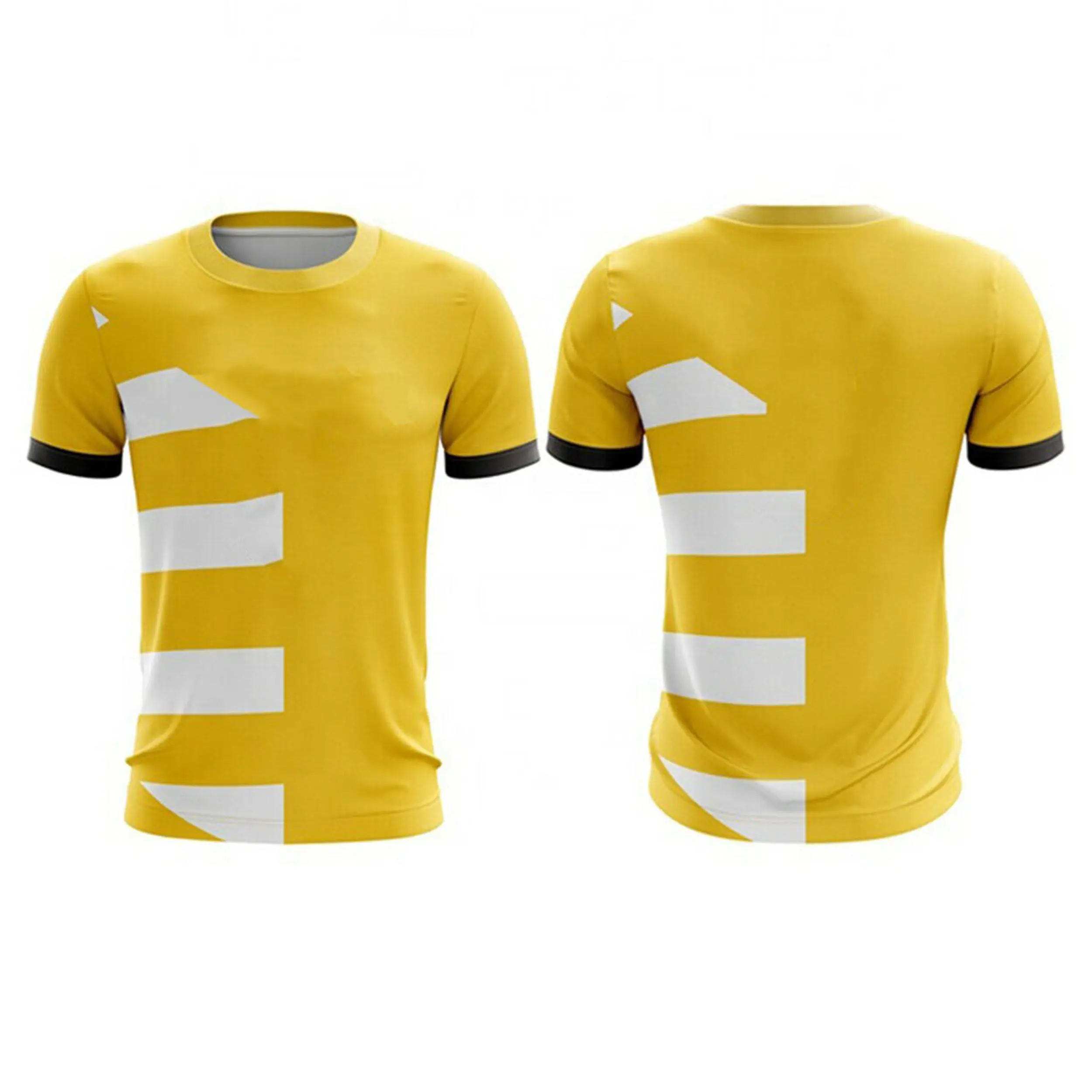 Высококачественные повседневные футболки для мужчин и детей из 100% полиэстера