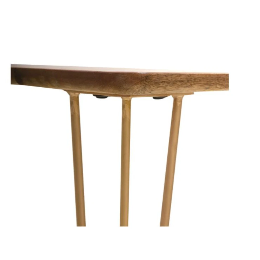 Simple Best Modern dining tables With Solid Wood And metal crafts Legs dining room sets living room furniture For home decor