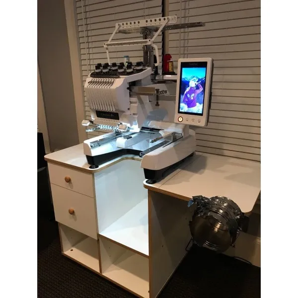 Brother Pr,1000e 10 Needle Industrial Embro.idery Machine Quilting Machine 700x1350mm Embroidery Area Released Offer Automatic