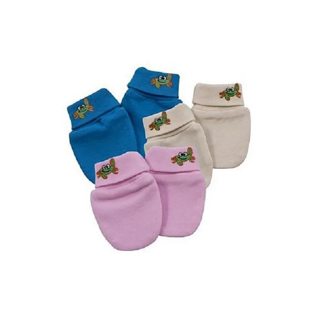 100% cotton 2022 latest design children gloves and mittens customized color style ODM supply