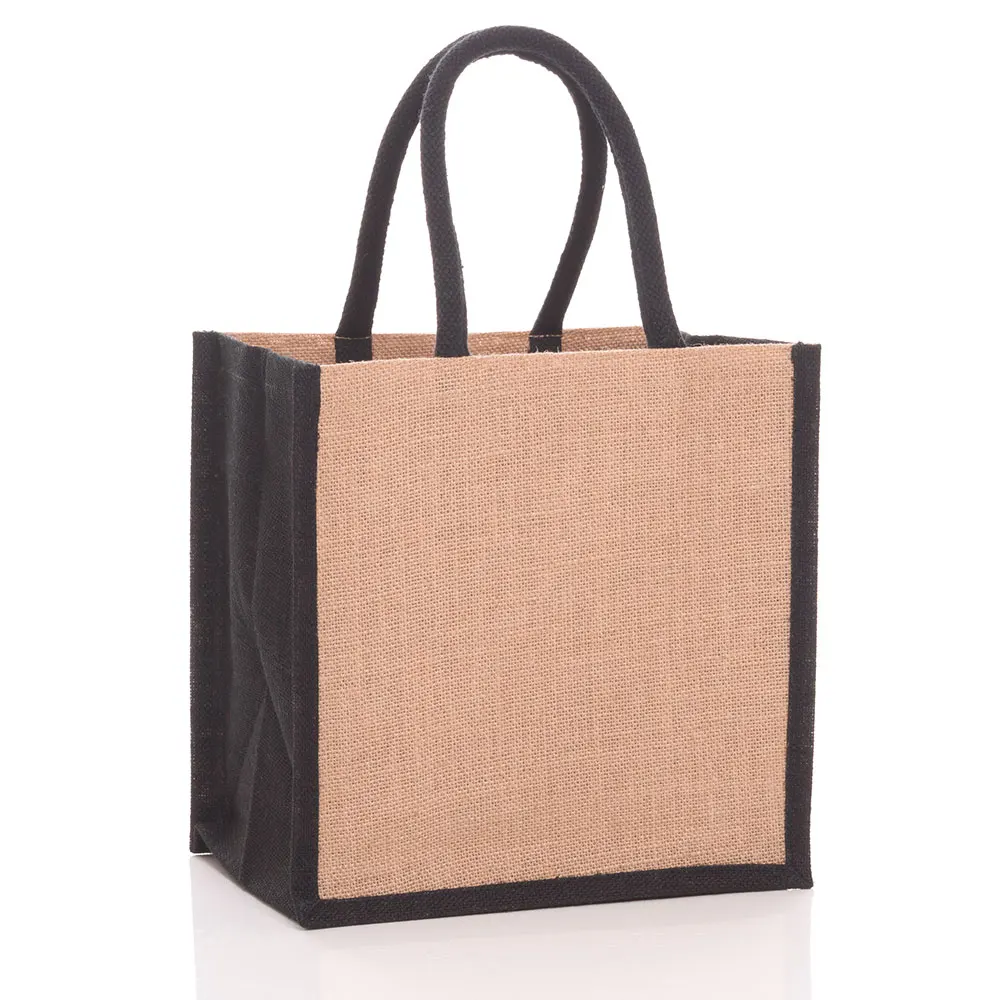 Wholesale Price 100% Nature Hessian Jute Shopping Bag from Bangladesh