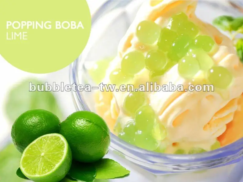 
2021 TAIWAN BEST QUALITY CHERRY POPPING BOBA JUICE BALL BUBBLE TEA TOPPING 