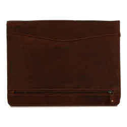 Business Portfolio Professional Organizer Gift for Men & Women Durable Leather Supreme Padfolio Zippered Closure