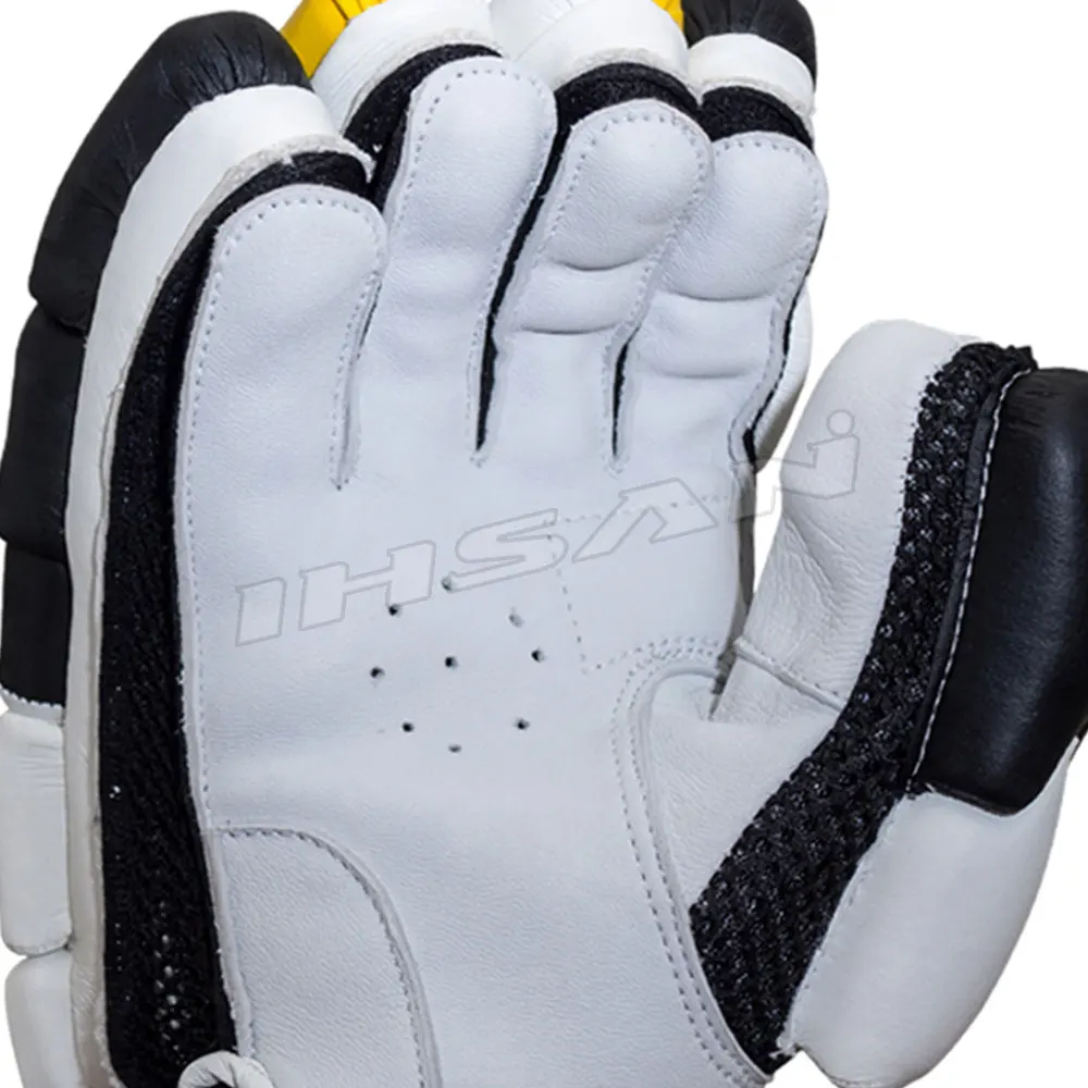 IHSAN X1 BATTING GLOVES (SAUSAGE FINGER), MENS Top Quality Low Price Cricket Batting Gloves