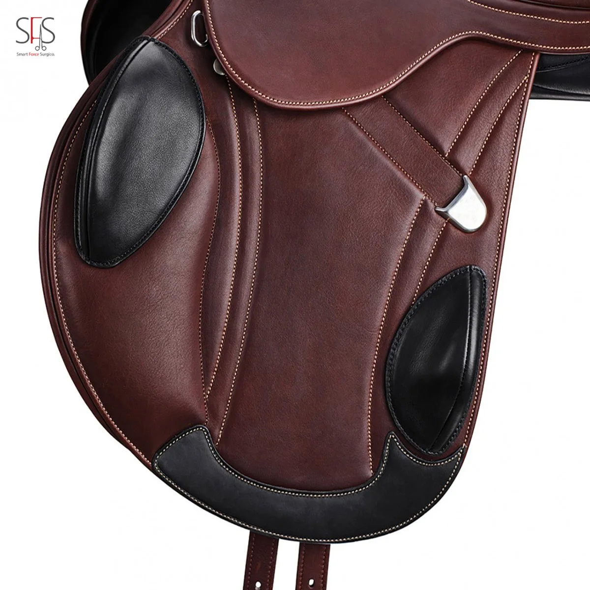 Best selling leather saddle western english horse saddle for horse racing