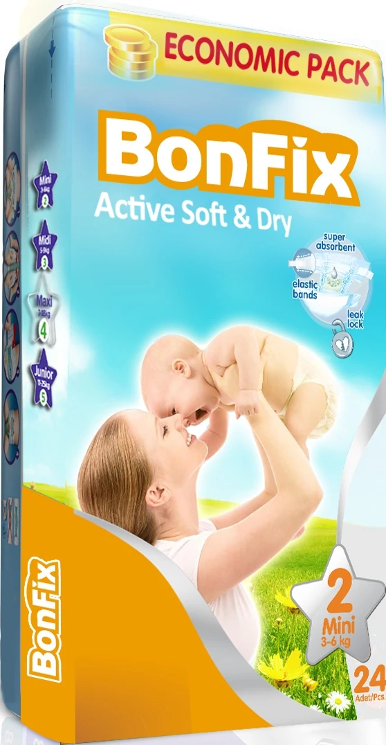 BONFIX BABY DIAPERS MINI MANUFACTURER FROM TURKEY