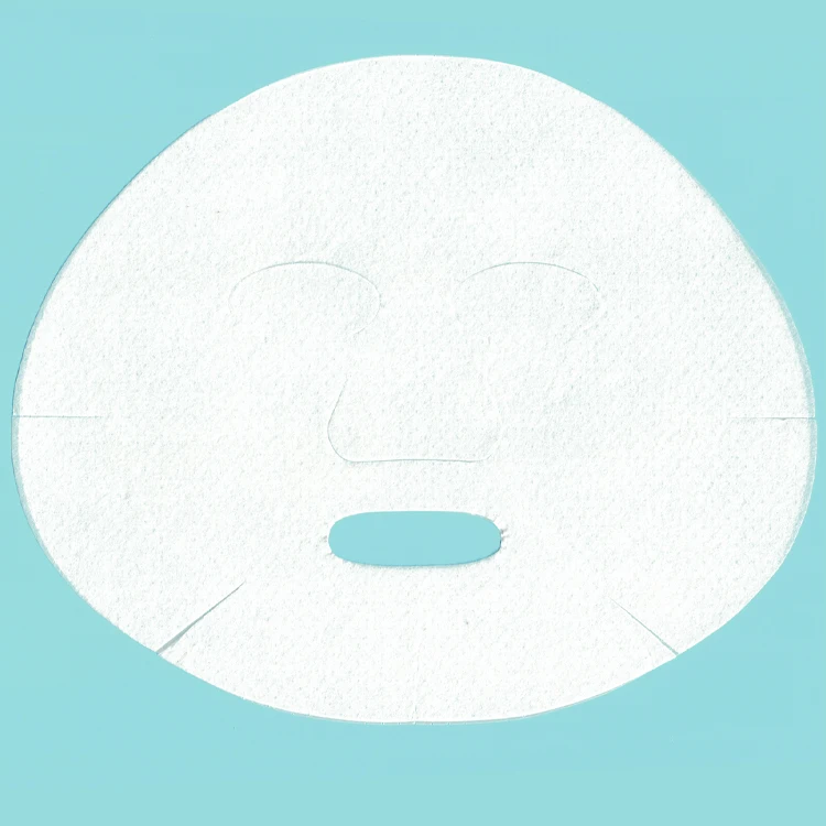 Anti aging firming anti wrinkle Wood pulp fiber airlaid paper facial mask customized OEM Private label cosmetics face sheet mask
