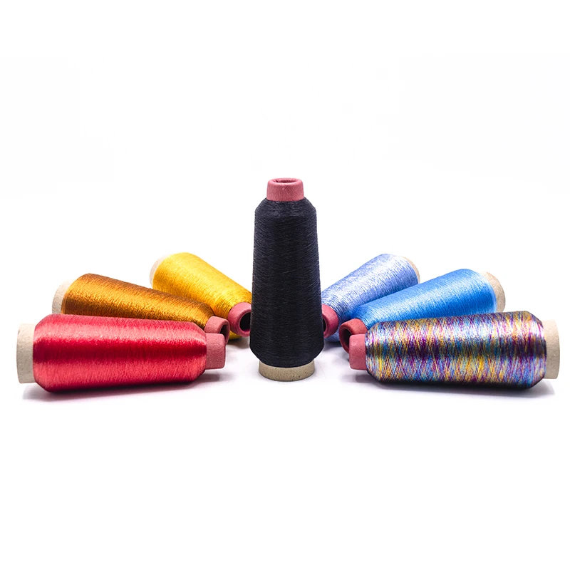 100G Metallic Embroidery Gold Thread Emroidery Silver Thread Embroidery Metallic Sewing Thread Yarn