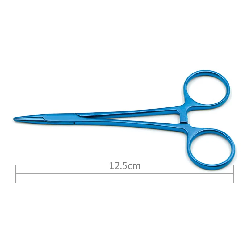 12.5cm Titanium Alloy Needle Holder Forceps Rhinoplasty/ENT/Plastic Surgery Instruments Top And Approved Quality Tools