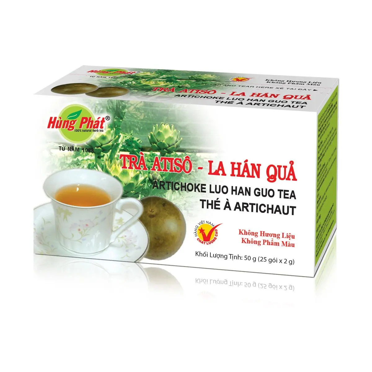 
Vietnam Artichoke Flavored Slimming Tea in Sachets GMP HACCP ISO Certified Stir-Fried Processed with 2 Years Shelf Life 