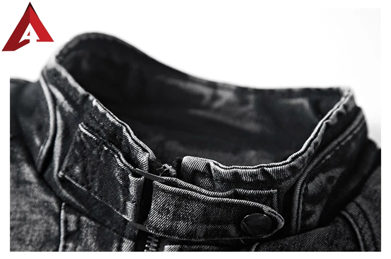 Slim Fit Full Sleeve Denim Jean Jacket, Casual Style Fancy Color Outerwear Denim Jacket 2020 Hot sale Ripped Holes custom denim