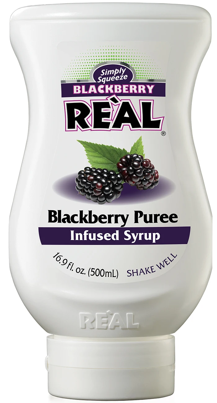  Blackberry Real-16 9 Fl. Унция. Готовые к использованию безалкогольных коктейль ингредиент
