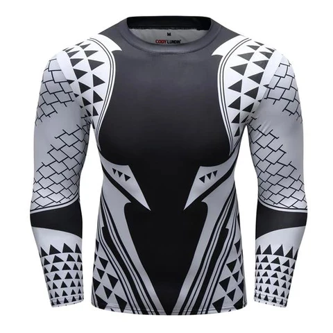 
Long sleeves polyester/Spandex blank 5,Long Sleeve MMA rashguard, Sports Shirts custom sublimated printed mens rash guard 
