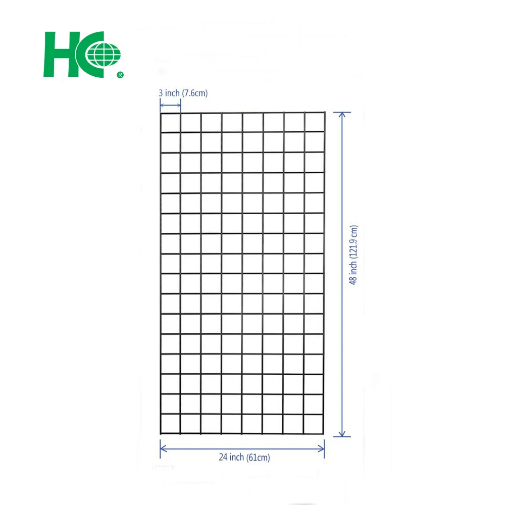 Display grid mesh key rack for retail stores