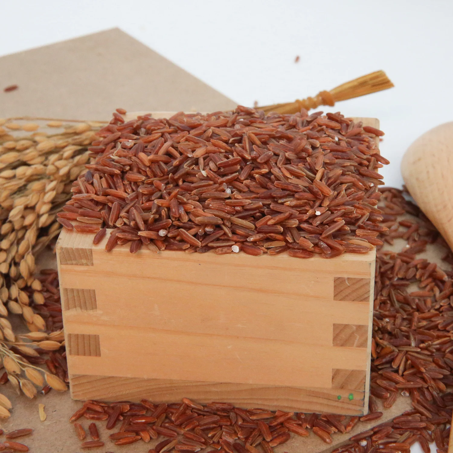 Вьетнамский высококачественный рис с длинным зерном свежий текущий год ароматический цельнозернистый красный