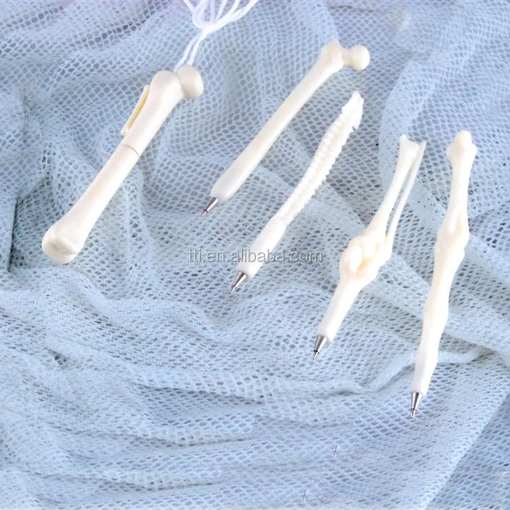 
Clinic doctor promotional pharmaceutical items Plastic Bone Shape Pen 