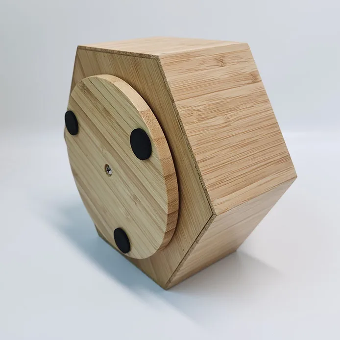 100% Eco Friendly Material 360 Rotation Bamboo Pen Holder From Vietnam Wooden Pen Case For Office Accessories