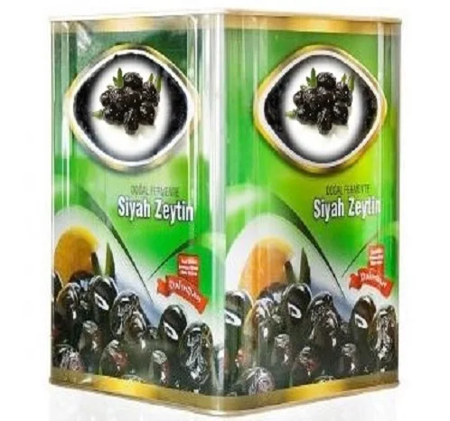 
High Quality North East Aegean Black Olive 2XS 10 kg Tin 