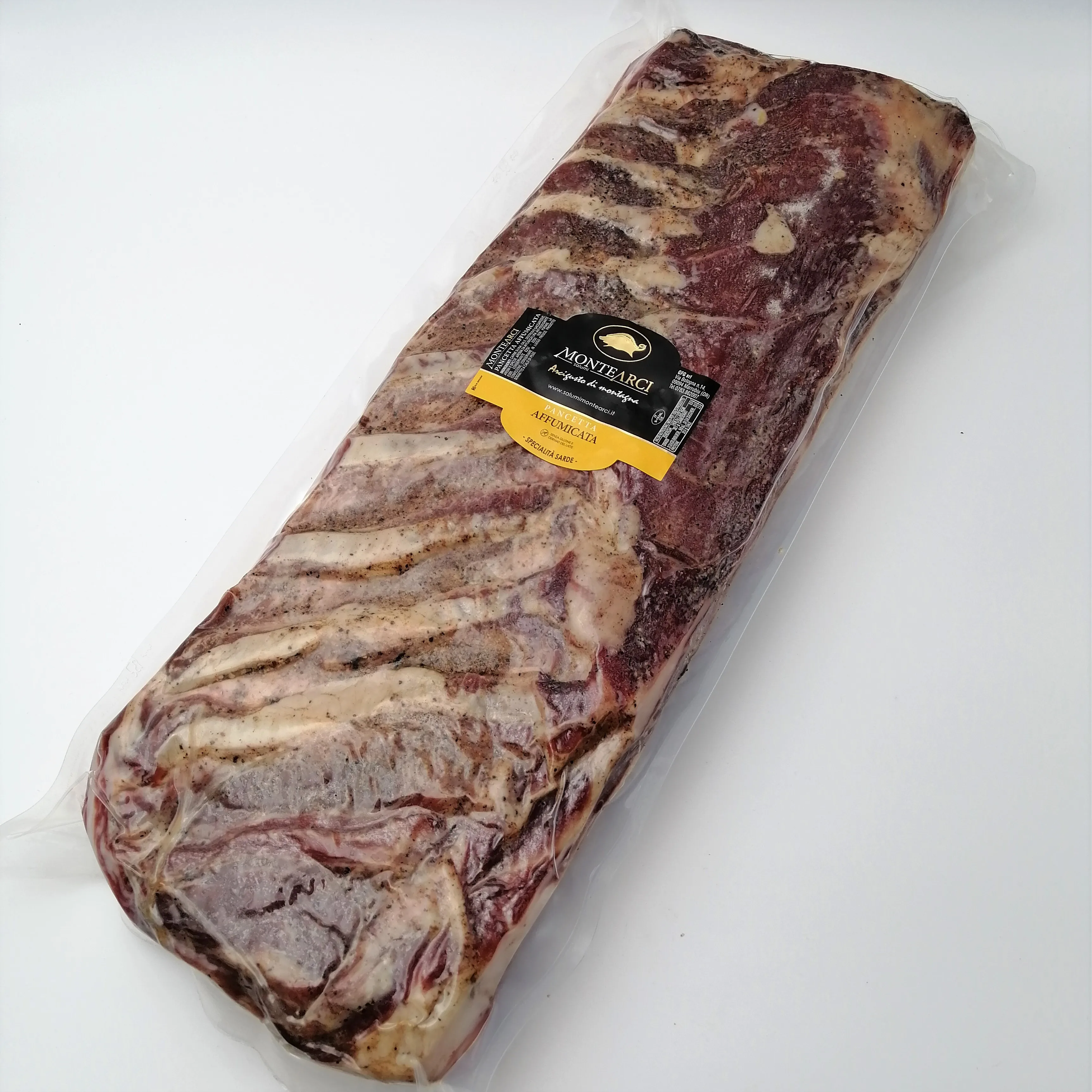 Top-quality Italian cured SMOKED PORK BELLY for sale
