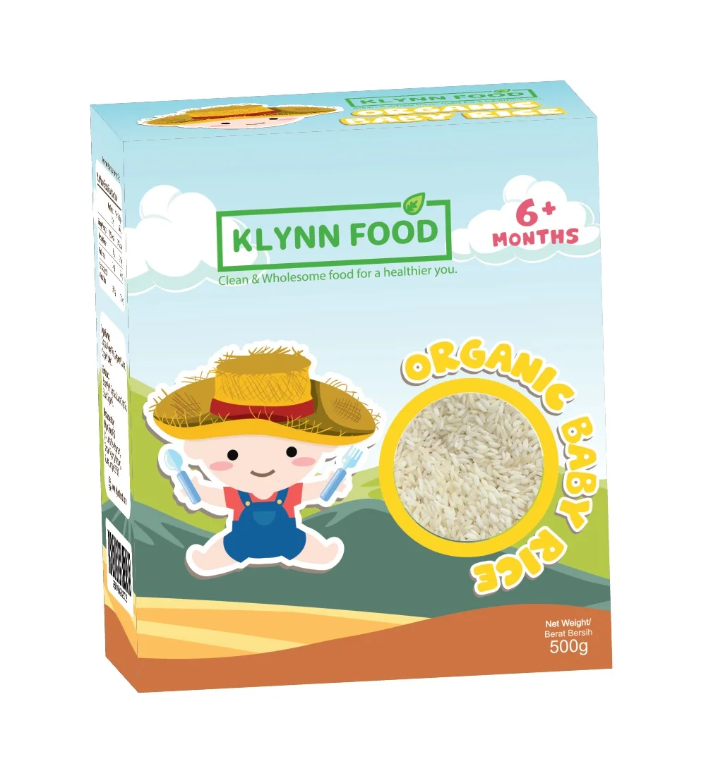 Легко усваивается 100% Органический Детский белый рис с органическим киноа и просо детское питание с Омега 3