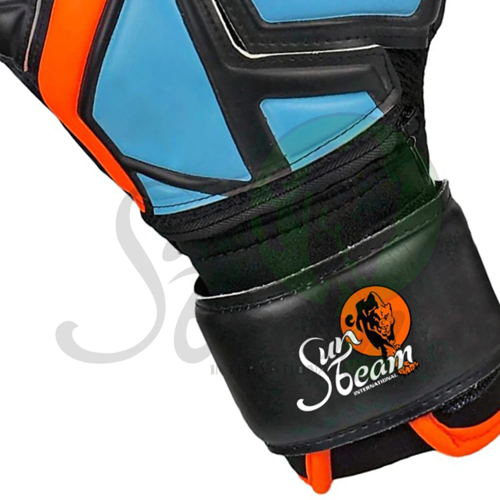 Custom Logo Kids Finger Save Latex Foam Soccer Goalkeeper Gloves Football Gloves