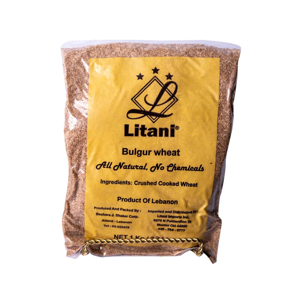 Litani Products Premium Quality Bulgur Wheat 1 kg / 2.2 lbs Wheat Wholesale Export Wheat