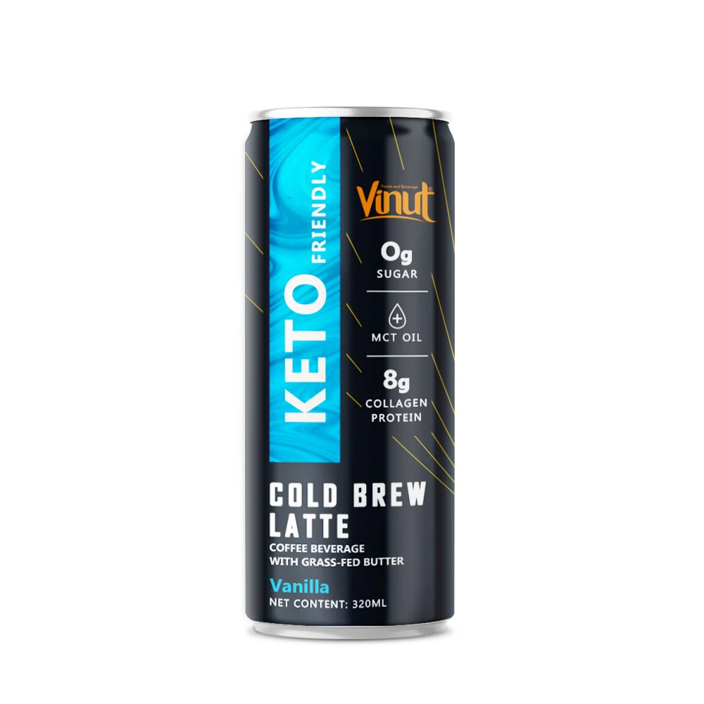 320ml VINUT Cold Brew Vanilla Coffee Beverage