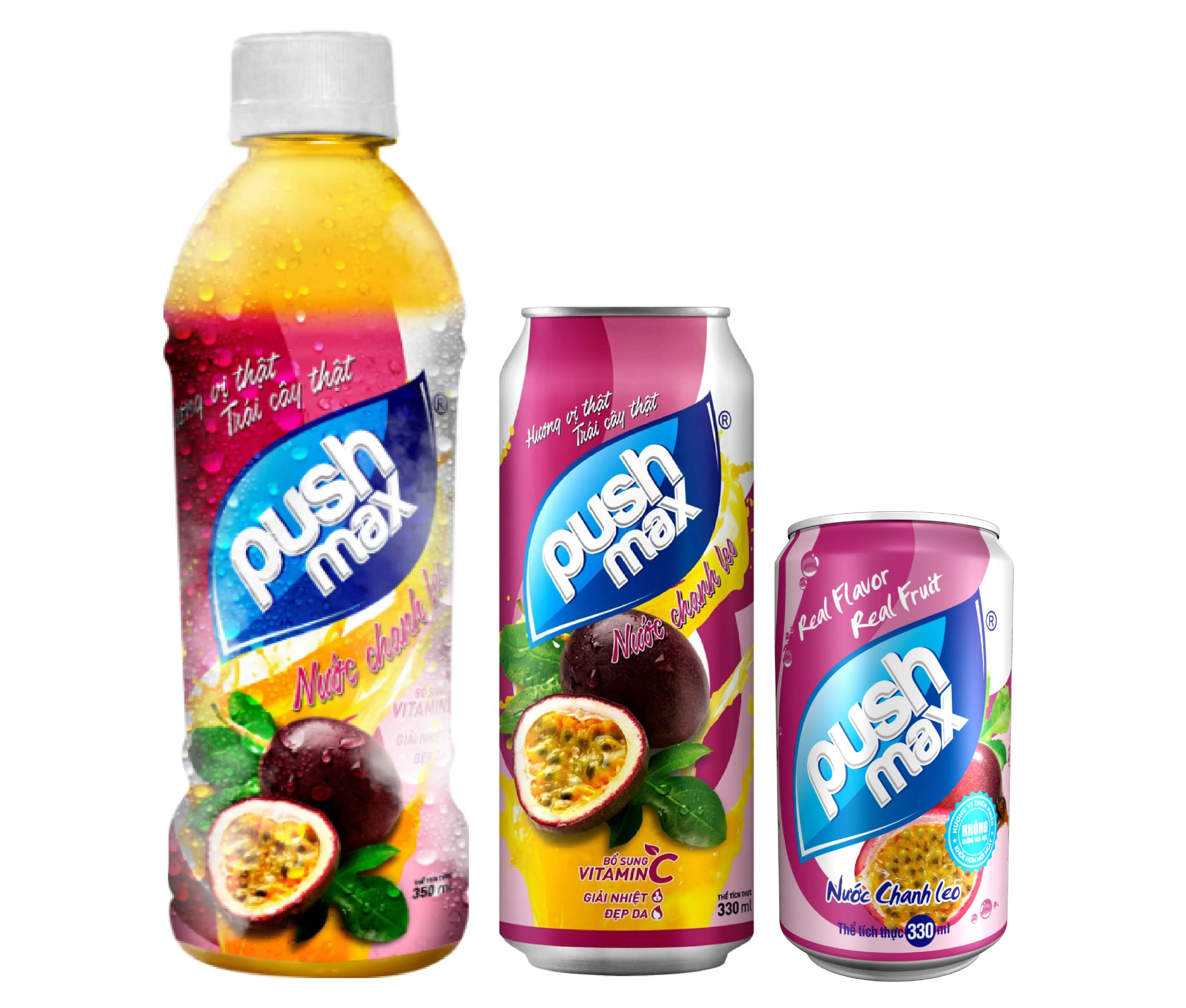
Vietnamese factory Passion fruit Juice, PET bottle 350ml Vietnamese natural fresh heath Huong sen group Competitive price 