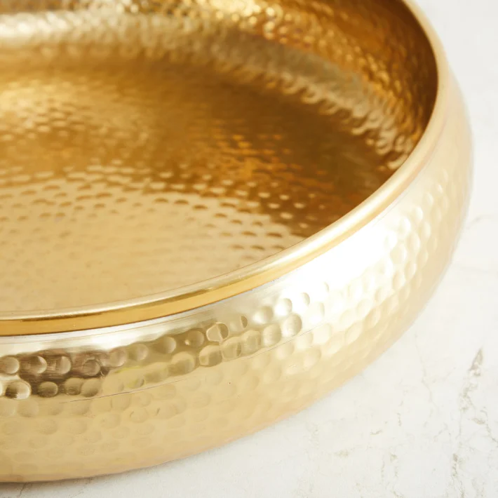 Stylish Bowl Serving Dish & Soup Kitchen For Home Hotel And Restaurant Aluminium Round Shape Serving Bowl Dining ware Tabletop
