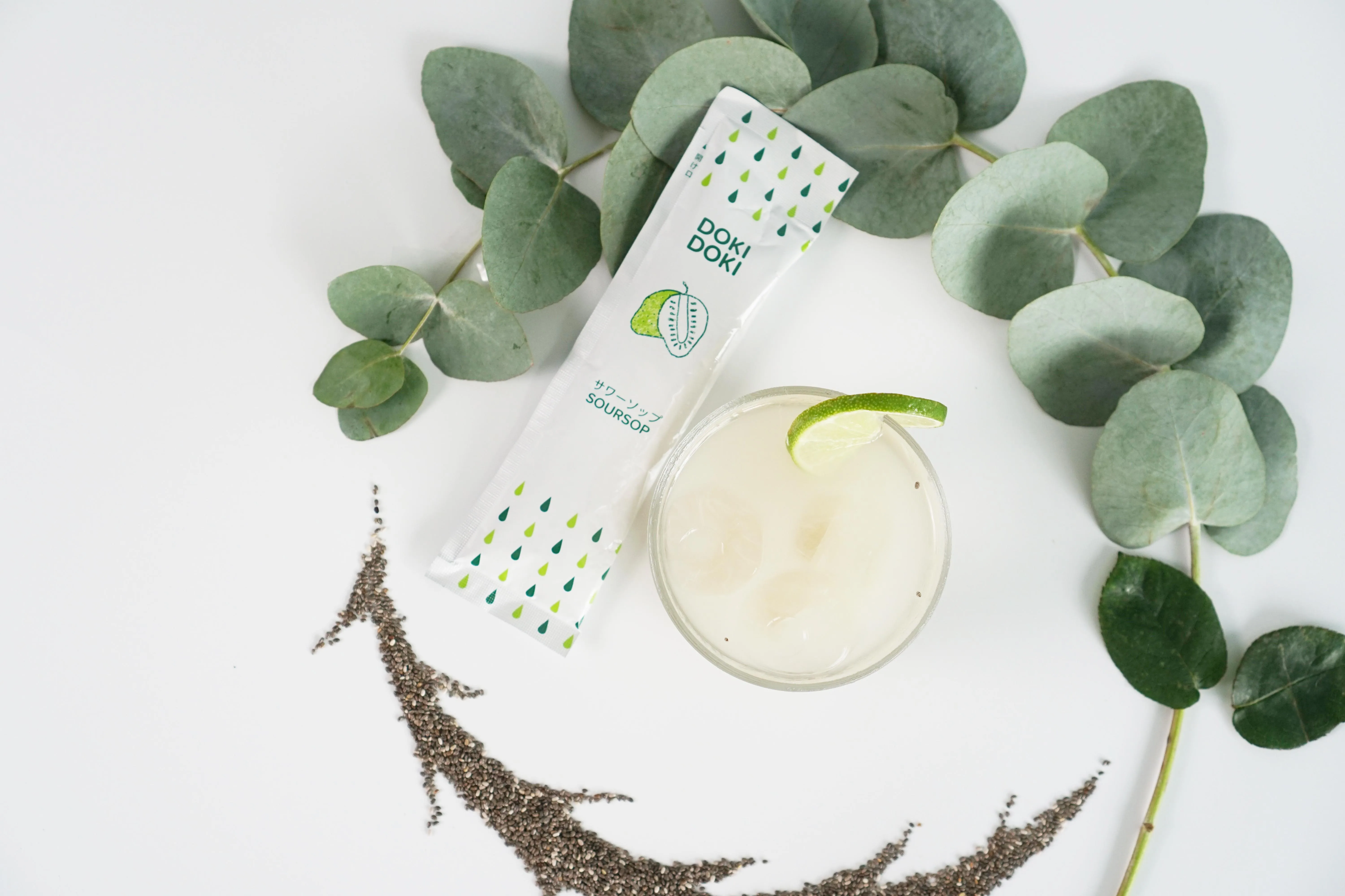  Семена ЧИА Soursop с настоящими фруктовыми брызгами суперпищевой