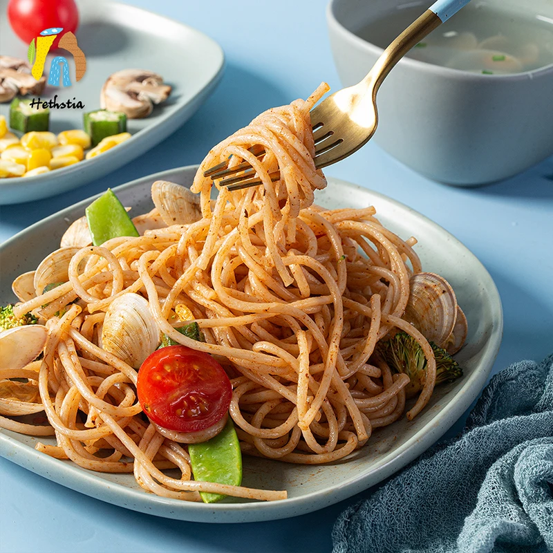 Nonfried Oem bulk price low carb dried konjac ramen noodles shirataki spaghetti pasta