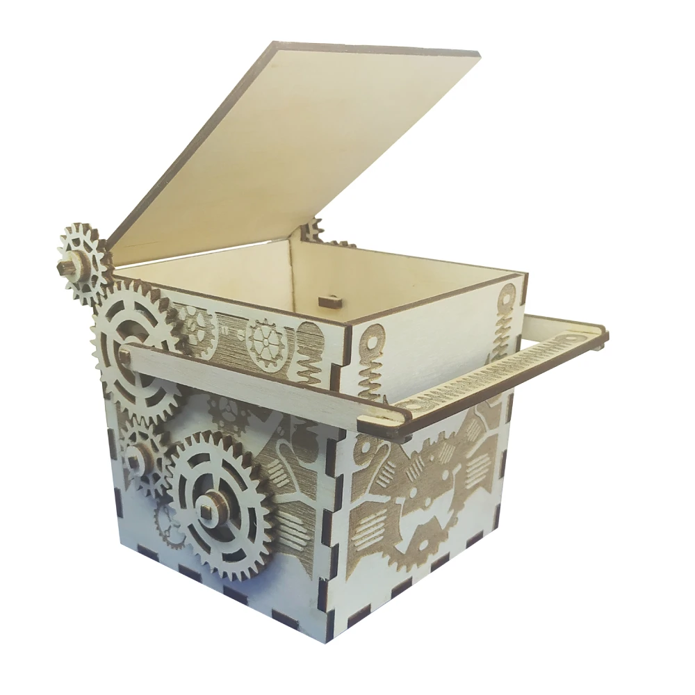 Коробка для варенья (с вашим логотипом), модель «сделай сам» для подарка