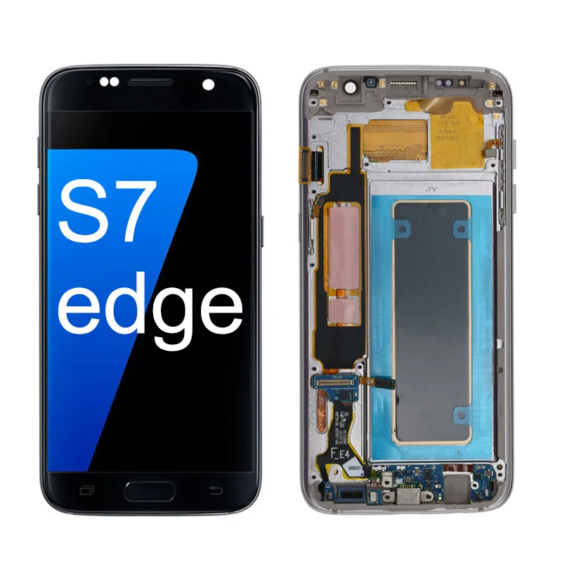 ЖК-дисплей lihao S3 S4 S5 S6 Edge Plus S7 S8 S9Plus S10 S20 S9 с сенсорным дигитайзером для Samsung Galaxy