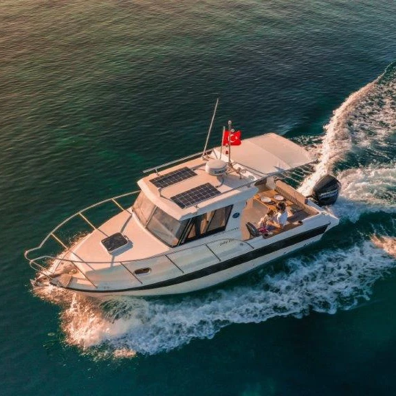 
Yacht Fiberglass Boat Motor Boat Outboard/Inboard 7m Mercan Tekne Goby 230 