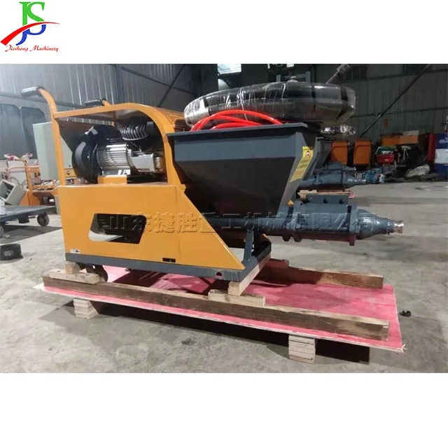 Двухпоршневой штукатурный насос для насоса склеивания распыления комбинированное управление аппарат цемента