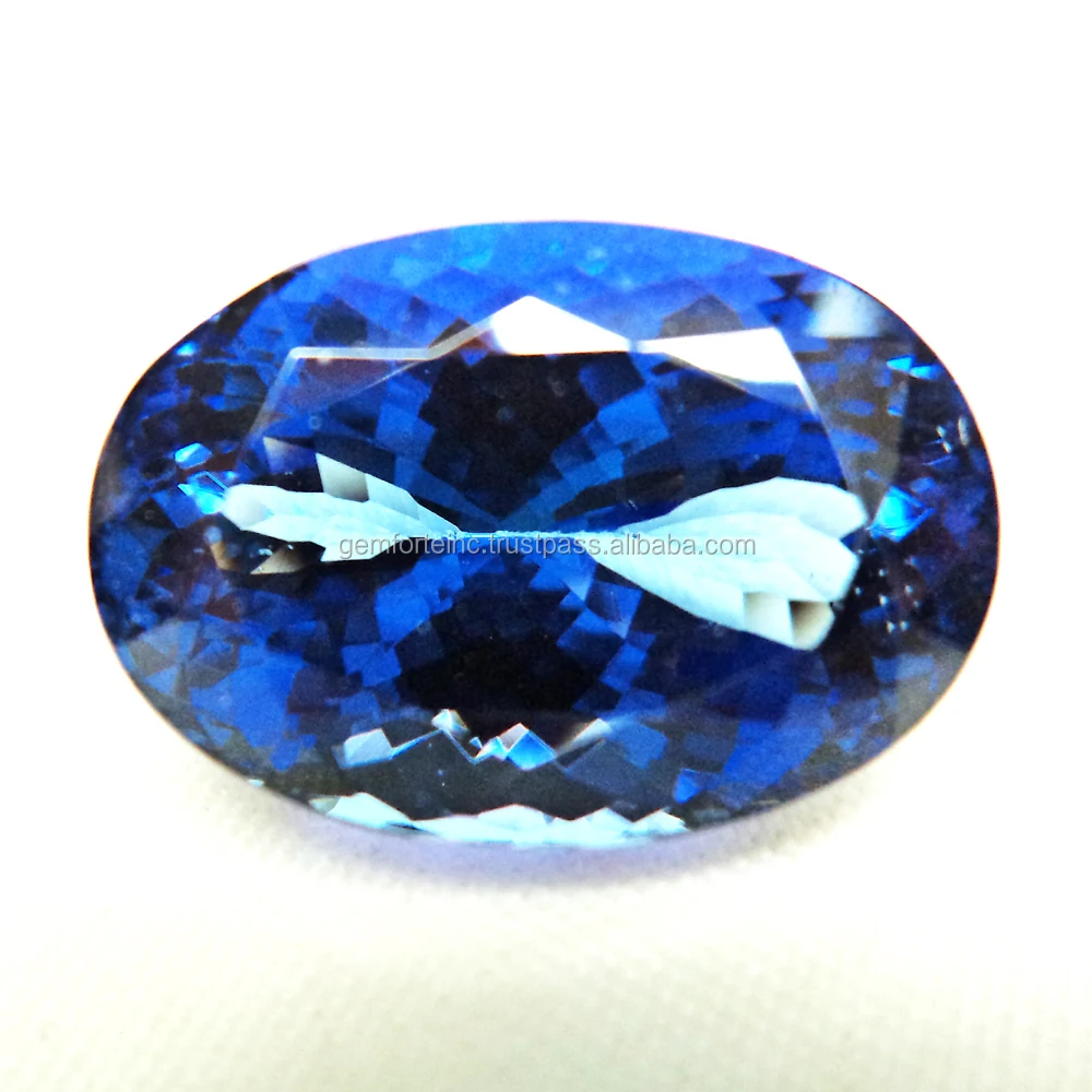 Wholesale AAA+ Tanzanite Gemstone Cushion Cut Faceted Jewelry Making Stones High Quality Natural Violet  Blue Gemstone Tanzanite