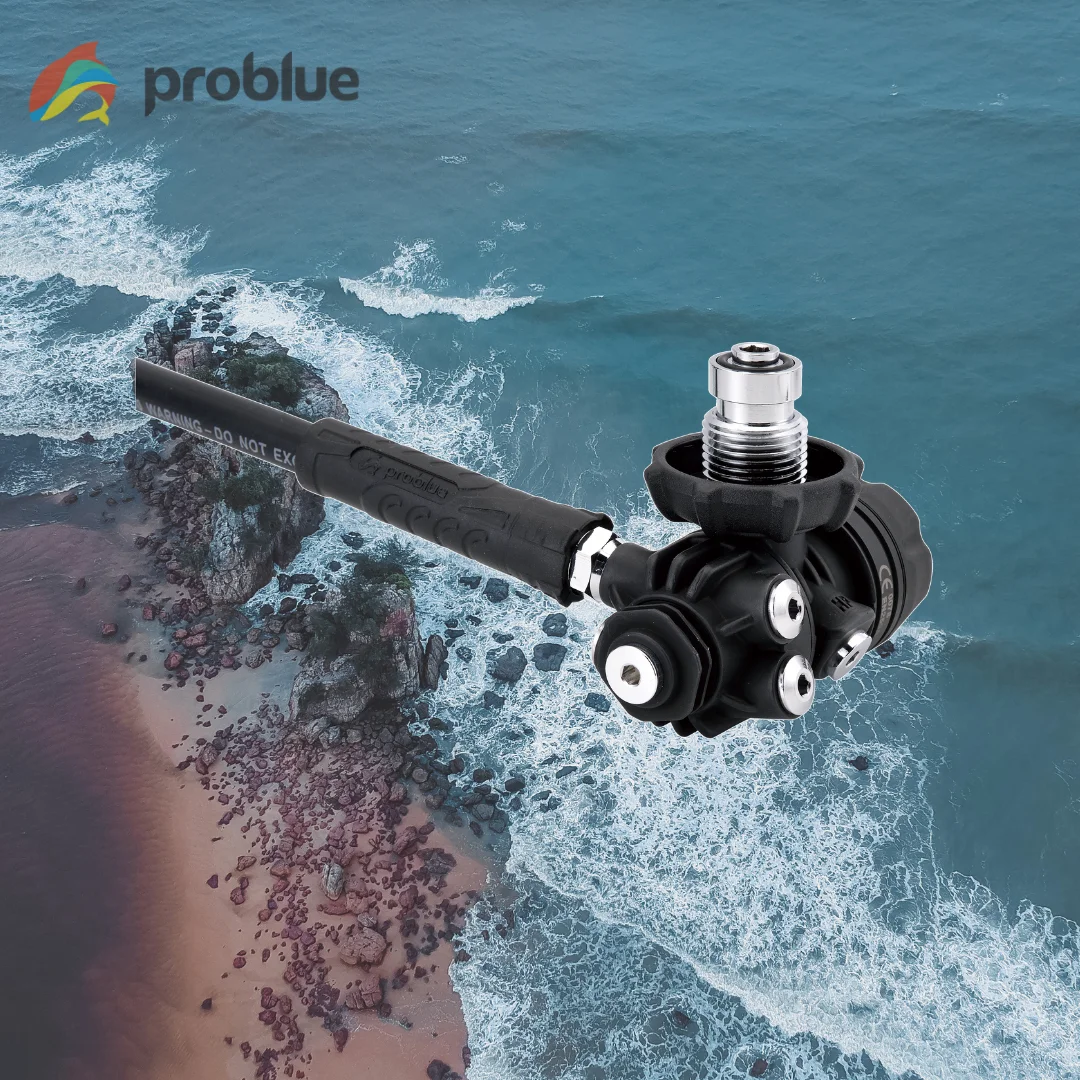 problue FS-870BD Din type Diaphragm design first stage regulator diving cylinder regulator  diving kit
