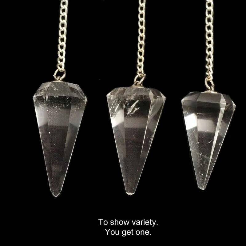 Clear quartz wholesale pendulum supplier
