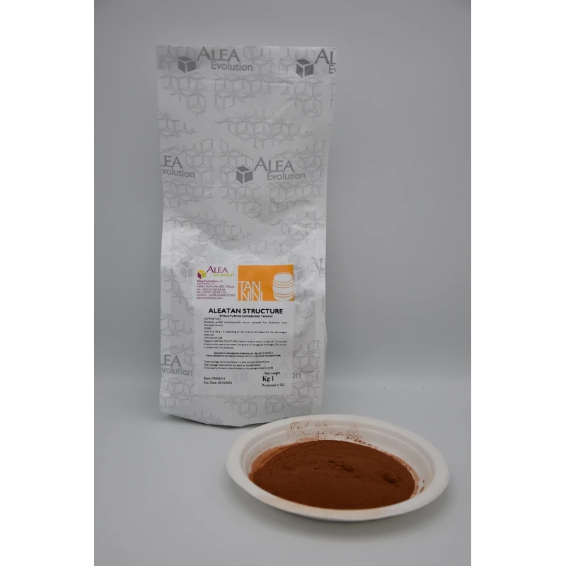 High Quality Made In Italy Oenological Tannin yeast ALEATAN STRUCTURE Hot Sale  in 1 kg and 10 kg