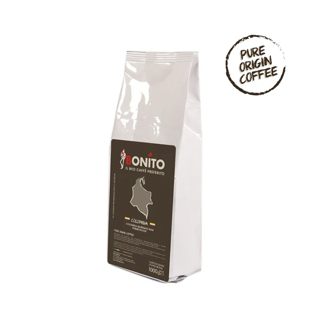 TOP QUALITY COLOMBIAN COFFEE BEANS ROASTED IN ITALY