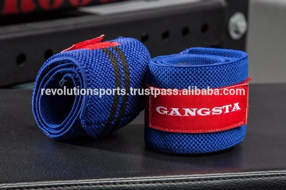 Best Seller Heavy Duty Crossfit Wraps for gym workout / cotton wrist wraps Amazon Best Seller 2019