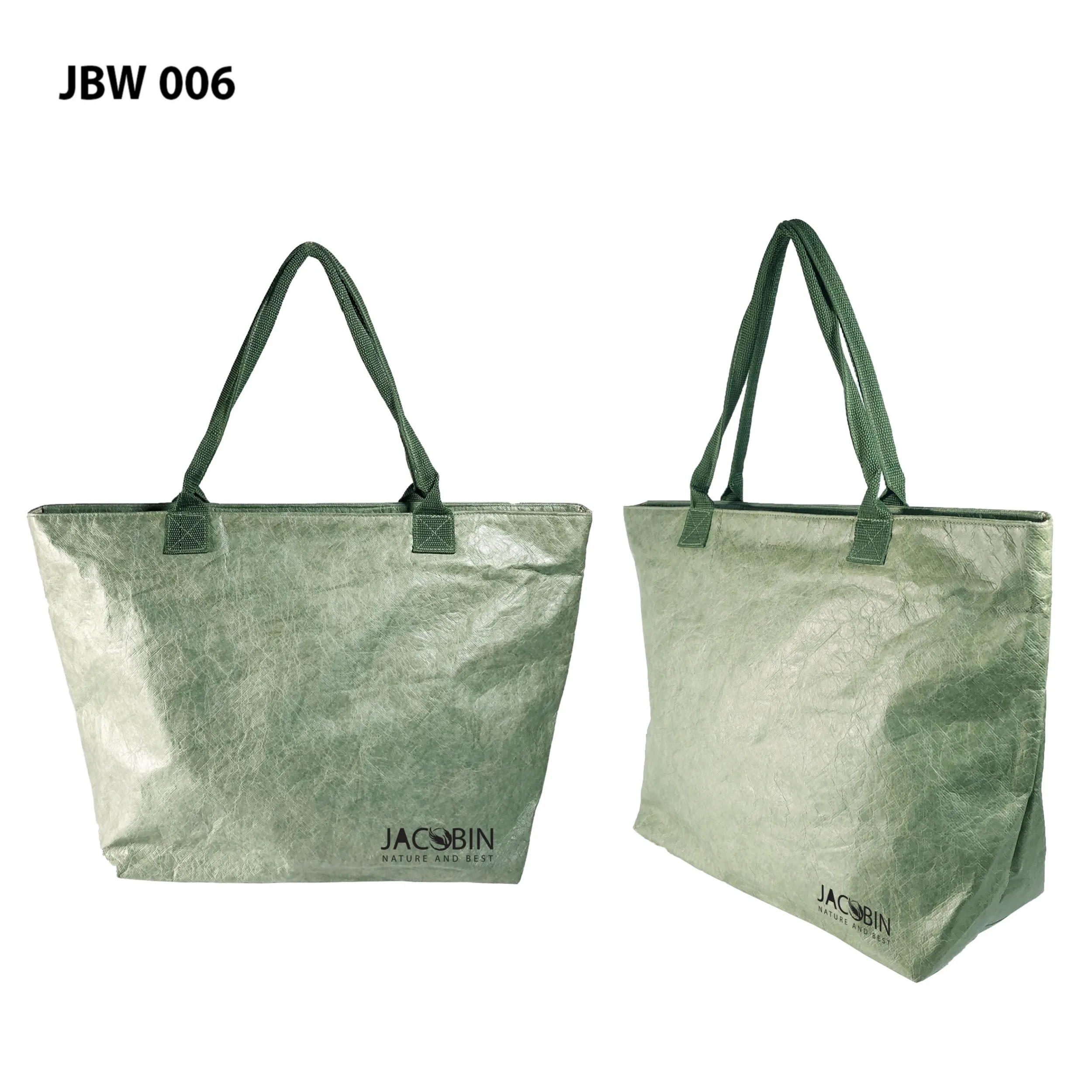 Флуоресцентный зеленый цвет экологически чистый винтажный дизайн бумажная сумка модные сумки JBW 006 сумка от немецкого поставщика