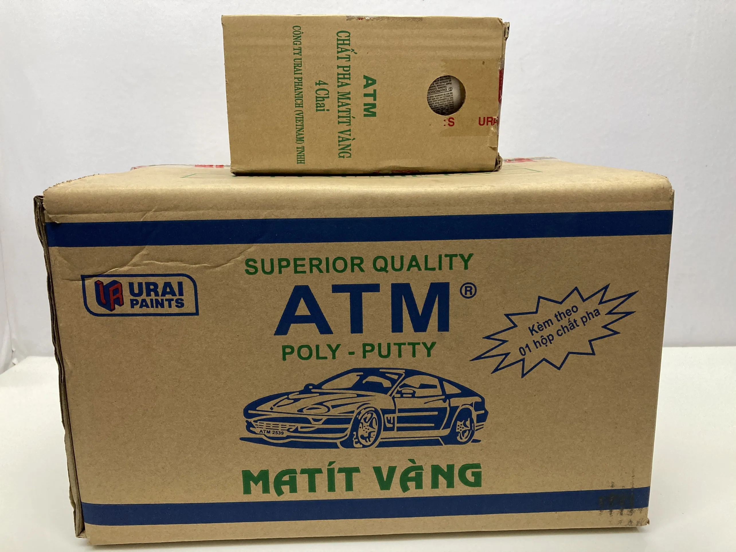  Желтая 100% полиэфирная смола и отвердитель «ATM» для дерева металла