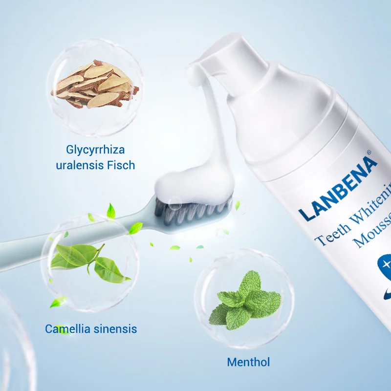 Зубная паста для отбеливания зубов LANBENA