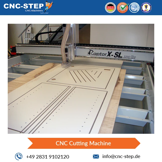 High German Quality Durable CNC Cutting Machine RaptorX-SL2200/S20